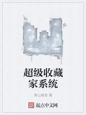 《超级收藏家系统》小说封面