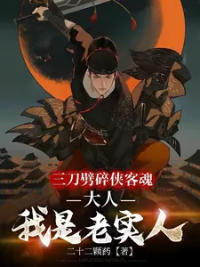 《三刀劈碎侠客魂，大人我是老实人》小说封面