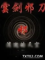 《云剑邪刀》小说封面