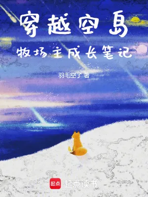 《穿越空岛：牧场主成长笔记》小说封面